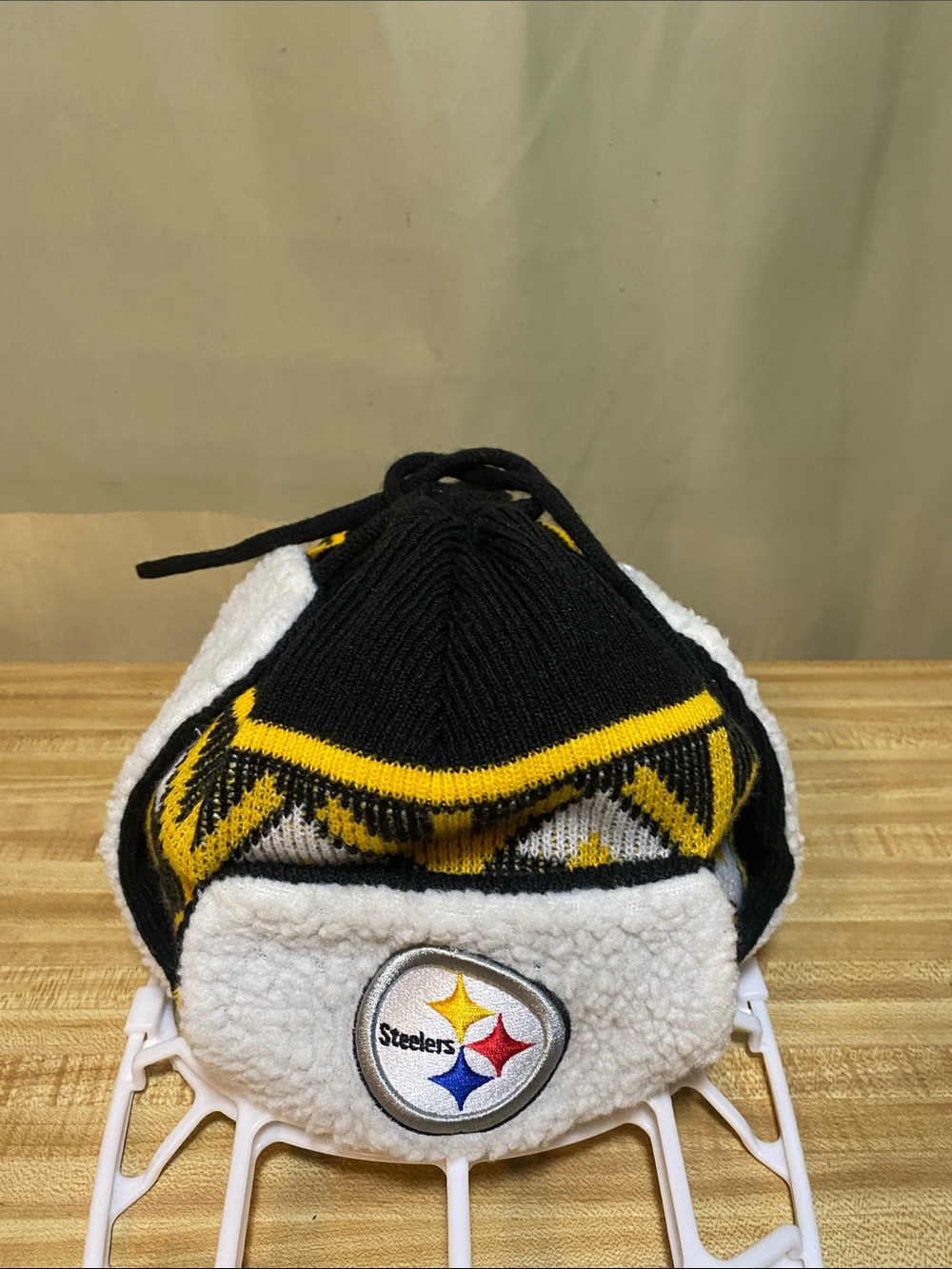 Pittsburgh Steelers NFL Football New Era Trapper Winter Hat O/S